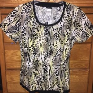Baby phat size large scrub top